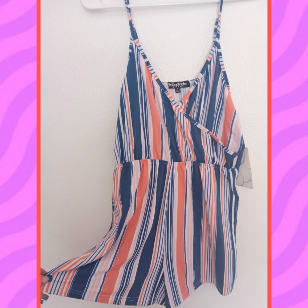 Striped Romper